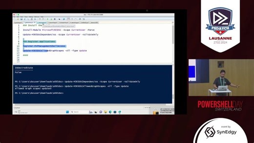 Empowering M365 : Environments with DSC - Ryan Bartram | SynEdgy