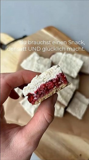 Himbeer-Kokos-Riegel