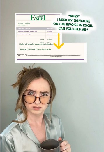 How to Add Signatures in Excel Easily