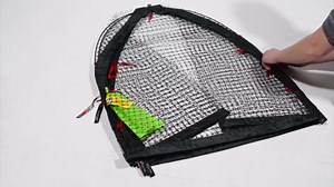 NuVue Products 32103 Pop-Up Garden Netting Pest Guard Covers with Ground Spikes, Mesh Plant Cover Tents for Pest and Animal Control, Pack of 2, Black, 36" x 36" x 38"