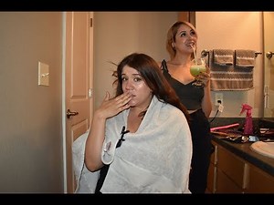 Drunk Sister Cuts my Hair! | Glitterati First Impressions
