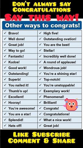 Say CONGRATULATIONS THIS WAY 🎉 | how to congrats? #english #shorts