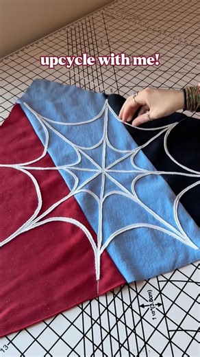 watch me destroy this vintage pillowcase 🤪 #upcycling #sewing #thriftflip #spiderman #marvel