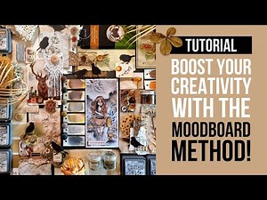 boost your creativity with the MOODBOARD METHOD! Step by step instructions & ideas behind it!