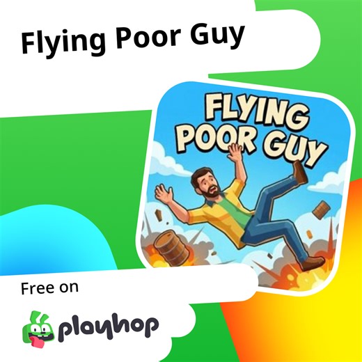 Flying Poor Guy: Play Online For Free On Playhop