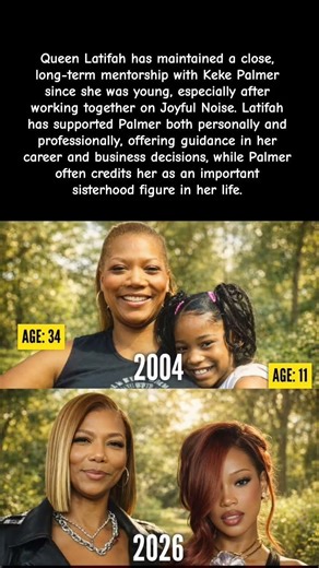 Keke Palmer Reveals How Queen Latifah Mentored Her Since Young! #kekepalmer #shorts