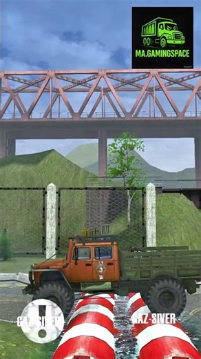 IMPOSSIBLE TERRAIN! Heavy Truck Crawls Through Deep Craters 🚛💥 #mudrunner #beamngdrive #gaming #fyp