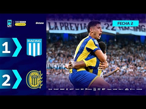 RACING 1 - 2 ROSARIO CENTRAL | Resumen del partido | #TorneoMercadoLibre 2026 🏆