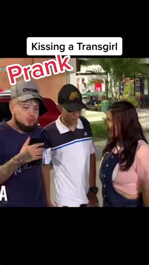 Brazilian Prankster Miguel's Transgirl Kissing Prank