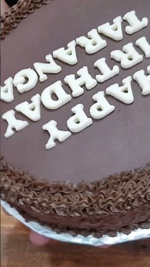 Chocolate butter icing cake #Shorts