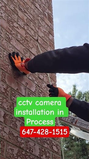 security camera installation perfectly hidden cable #securitycamera #homesecurity #camerainstall