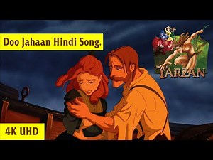 Tarzan Doo Jahaan Hindi Song | Full Song | TARZAN Movie 1999 | Ultra 4K UHD