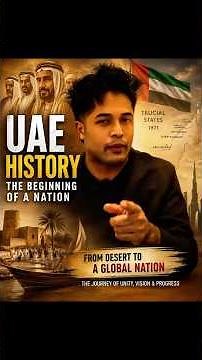 🇦🇪 The History of UAE | How the United Arab Emirates Was Founded | From Desert to Global Power