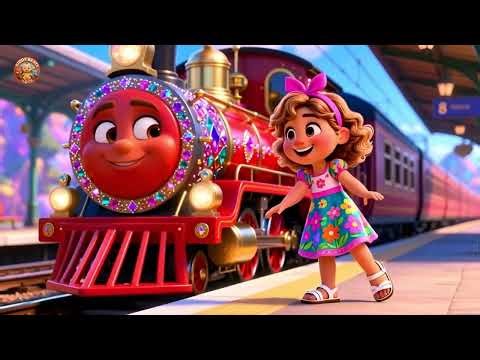 Counting with a Train 🚂🔢 Fun Numbers Song | Learn Counting for Kids