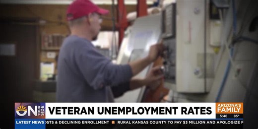 Veterans with disabilities see higher rate of unemployment