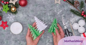 Χριστουγεννιάτικο δέντρο: Μια χειροτεχνία που θα ξετρελάνει τα παιδιά (vid)