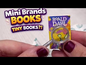 📚 Mini Brands Books UNBOXING! | The CUTEST Tiny Books Ever?! 13 out of 13