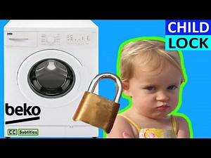 How to activate Child Lock on Beko Washing Machine