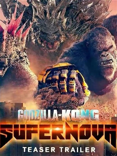 GODZILLA X KONG SUPERNOVA Teaser Trailer Official Concept