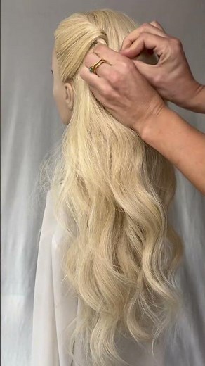 Save this for your big night! ✨ #hair #prom #hairstyle #promhair #cutegirlshairstyles