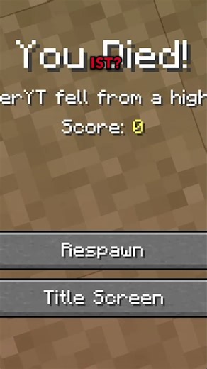 What's the score? #minecraft #gaming #mc