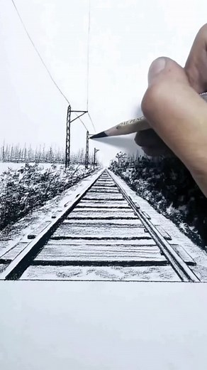 Step-by-Step Guide to Drawing Realistic Railroad Tracks