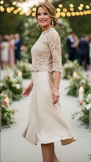 Finding the Perfect Champagne Gold Satin Mother of the Bride Outfit: Gowns, Dresses, & More