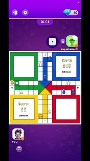 Play speed ludo with friends online | Gameplay tricks 12 #ludo #short