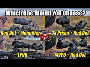 Scope vs Red Dot vs Prism - Who Wins?