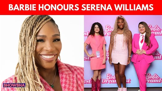 Serena Williams receives inaugural Barbie Dream Fest Icon Award for empowerment; N18G