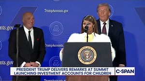 Nicki Minaj says 'God is protecting Trump' as she appears at childhood accounts speech