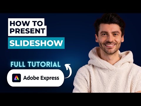 How to Present Adobe Express Slideshow [2026 Full Guide]