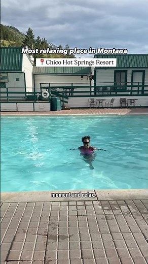 Chico hot springs is amazing! #hotsprings #montana #yellowstone