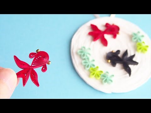 DIY How to Make a Paper Goldfish