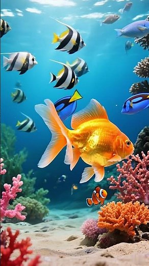 relax music aquarium fish 4k #underwaterworld #fish #aquarium4k