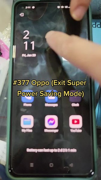 How to Exit Super Power Saving Mode on Oppo Phones