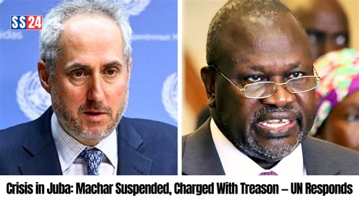 🔴 Riek Machar Faces Treason Trial | UN Issues Urgent Warning to South Sudan | Juba News Today Follow SS24 for more updates! #SouthSudan #BreakingNews #SalvaKiir #RiekMachar #SPLMIO #StephenParKuol #SouthSudanPolitics #PeaceAgreement #AfricaNews #Juba #PoliticalCrisis #chollowood #JubaNews #southsudan24 #SS24 #MakuachTut | SS24