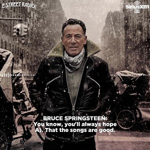 50K views · 1.2K reactions | Bruce Springsteen takes us behind the scenes of the recording process for his new album, 'Letter to You.' Hear the full interview on E Street Radio. | SiriusXM | Facebook