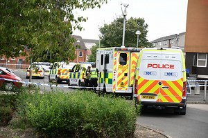 Horror as woman plunges from Scots high-rise with neighbours 'ordered to stay inside'