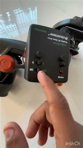 Equatorial mount motor drive telescope, Mount