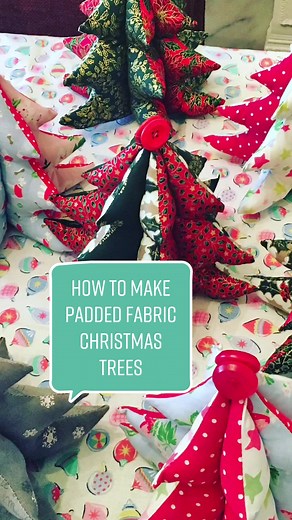 DIY Fabric Christmas Tree Tutorial