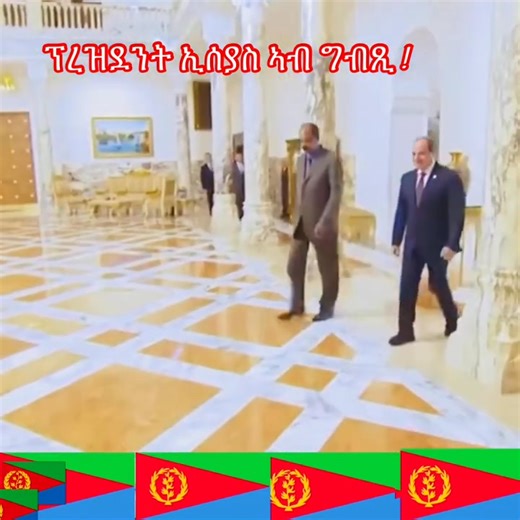 ፕረሲደንት ኢሰያስ ኣብ ግብጺ! Historic meeting between President Isaias Afwerki and President Abdel Fattah El-Sisi in Cairo. The leaders discussed regional cooperation, peace, and Red Sea security. A strong partnership for a stable Horn of Africa. 🌍 #Eritrea #Egypt #IsaiasAfwerki #ElSisi #RedSea #AfricaUnity #tigrignaculture #habeshaglow #ትግርኛ #ሓበሻ #eritreanflag #ኢትዮጵያ #ትግራይ #Ethiopia #Tigray | Eden Samuel