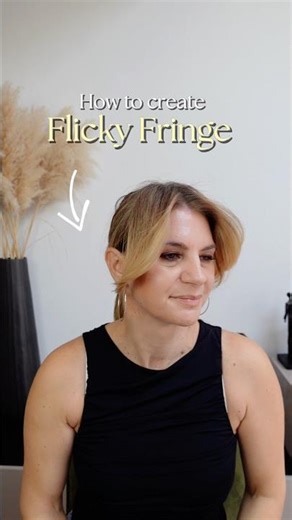 Here is how you can get soft, flicky fringe without a roller or curling iron!