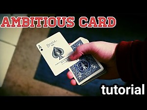 Ambitious Card: Classic Card Trick TUTORIAL