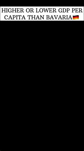 Luffy Map on Instagram: "💶 GDP per Capita in Europe Compared to Bavaria This map shows how the German state of Bavaria (GDP per capita: €58,100) stacks up against entire European countries 🤔 Did you expect one German state to be richer per person than most of Europe? #map #maps #geography #statistics"