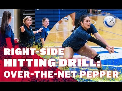 Middle hitter transition footwork 3 and 4 step approach