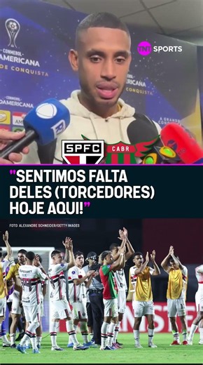 SENTIU FALTA DA TORCIDA: André Silva lamenta baixo público no Morumbi e traz a solução #sãopaulo