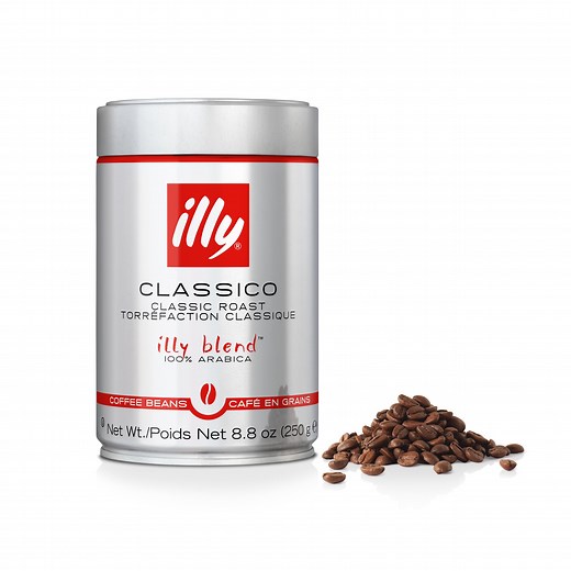 illy Whole Bean Coffee Classico Medium Roast, 8.8 Oz