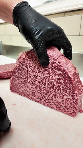 8M views · 25K reactions | A5  Wagyu Top Round Steaks 數 #steaktips #wagyu #bostonfoodies #california #newengland #foodblogger #meatporn #foodporn #dinner #foodie #merrimackvalley #massachusetts #traeger #webergrills #biggreenegg #bbq #custom #burger #dryaged #steaklover #wagyubeef #baconbaconbacon | Alpine Butcher | Facebook