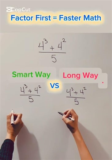 The Smart Way to Do This Calculation (Don’t Expand!) #MathShortcuts #MentalMat #SmartMath #shorts